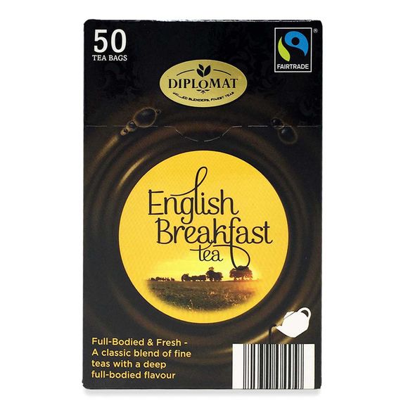 Diplomat English Breakfast Tea 50 Pack